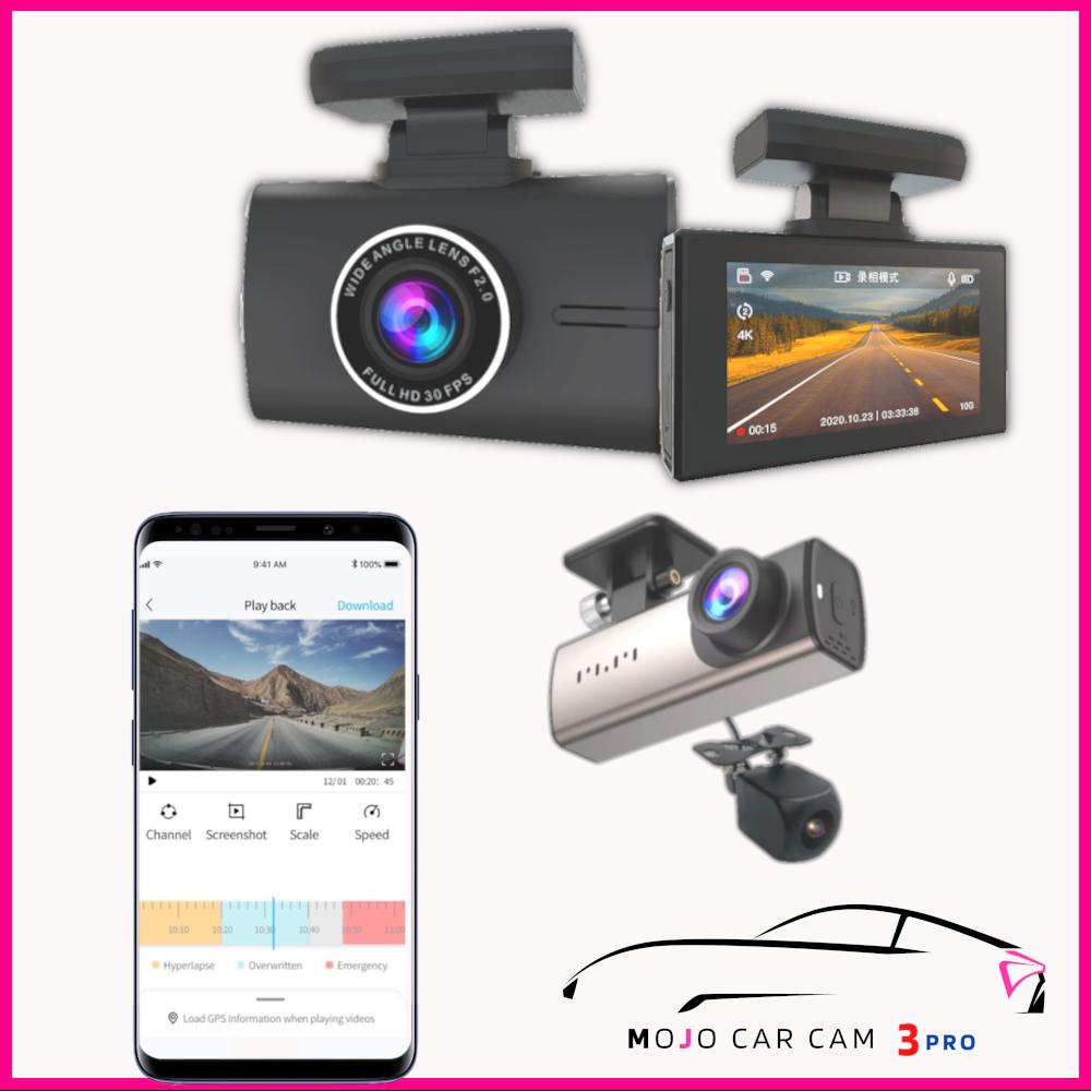 Mojo Car Cam 3 Pro 4K Front and Back HD Car Camera – MJ Store SG