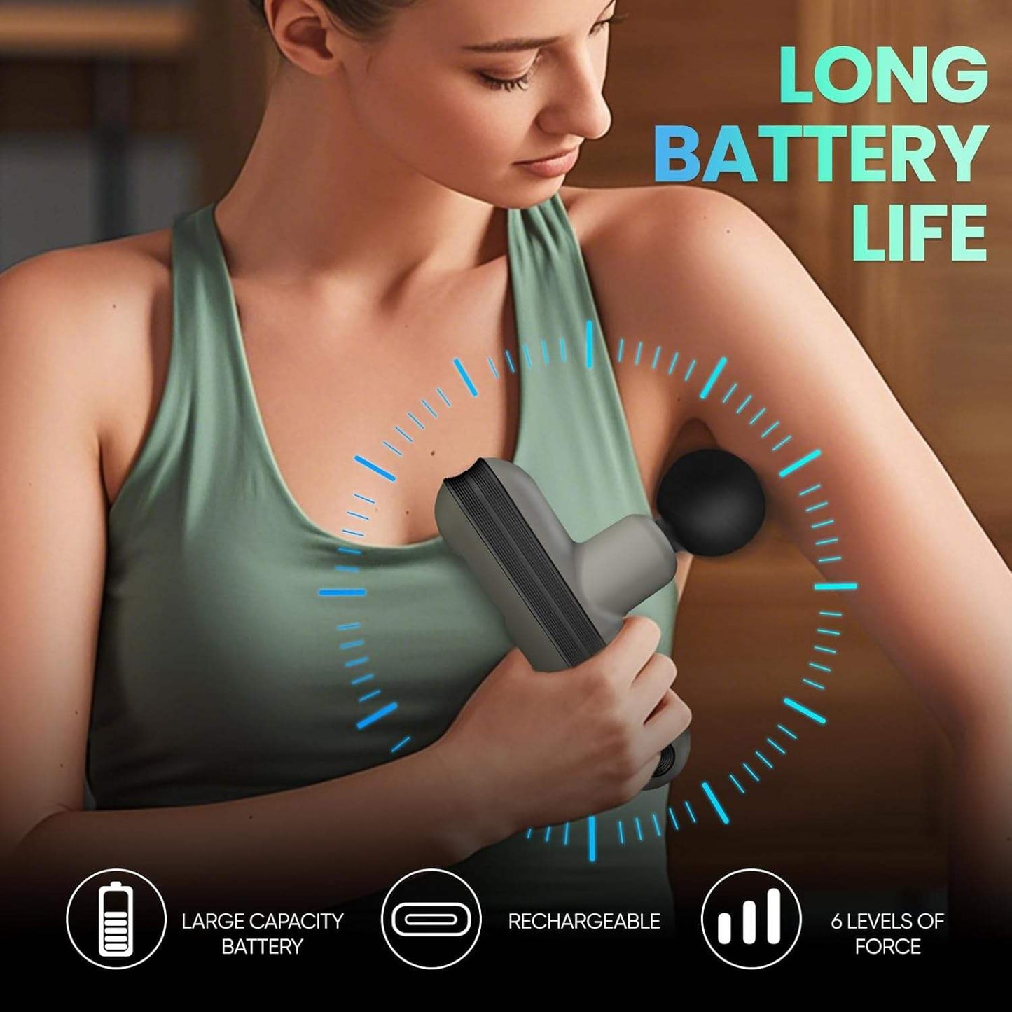 Portable Mini Fascia Massage Gun