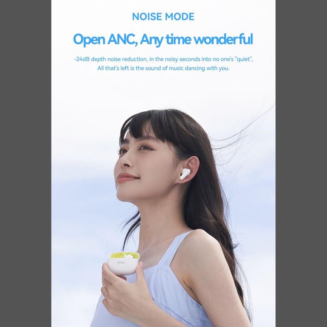 Sanag T80S ANC Bluetooth Wireless Earbuds