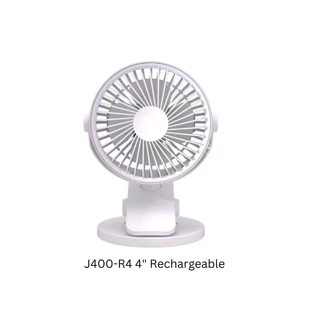 J400 Mini Desktop USB Clip Fan