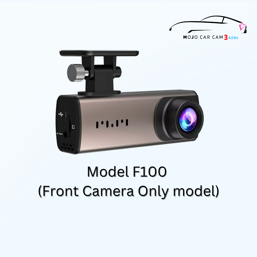 Mojo Car Camera 3 EZDL Dual HD Front and Back Camera Dash Cam