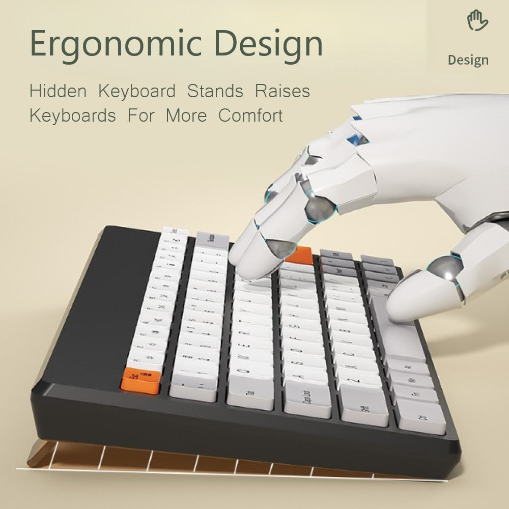 BOW Wireless Keyboard Mouse Ergonomic Home Office