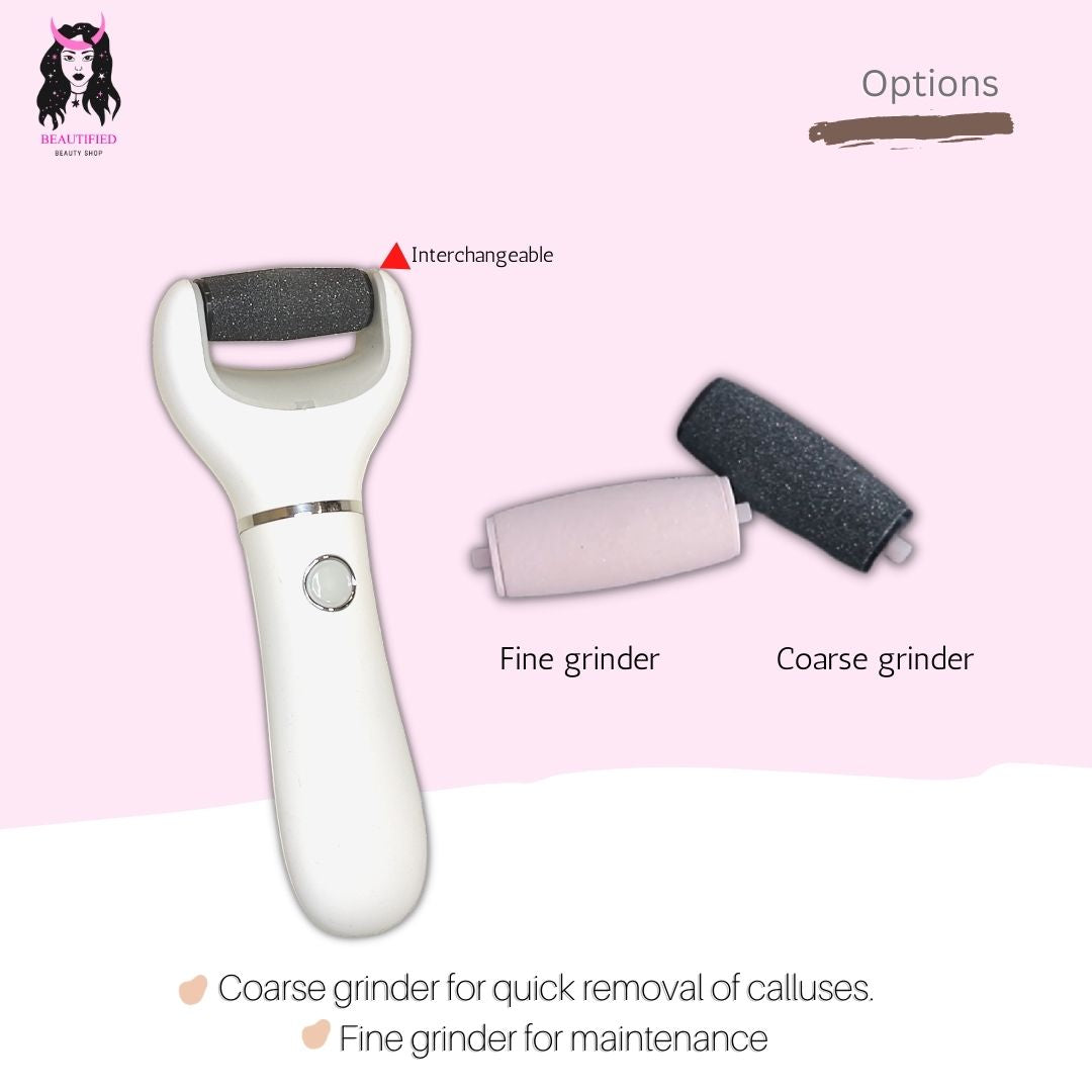 Beautified: Dual-Speed Rechargeable Callus Remover
