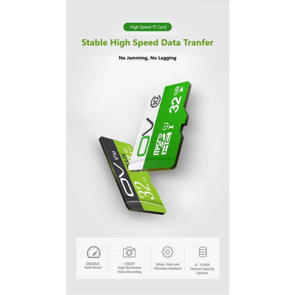 OV Video Speed Class 30 Micro SD Memory Card