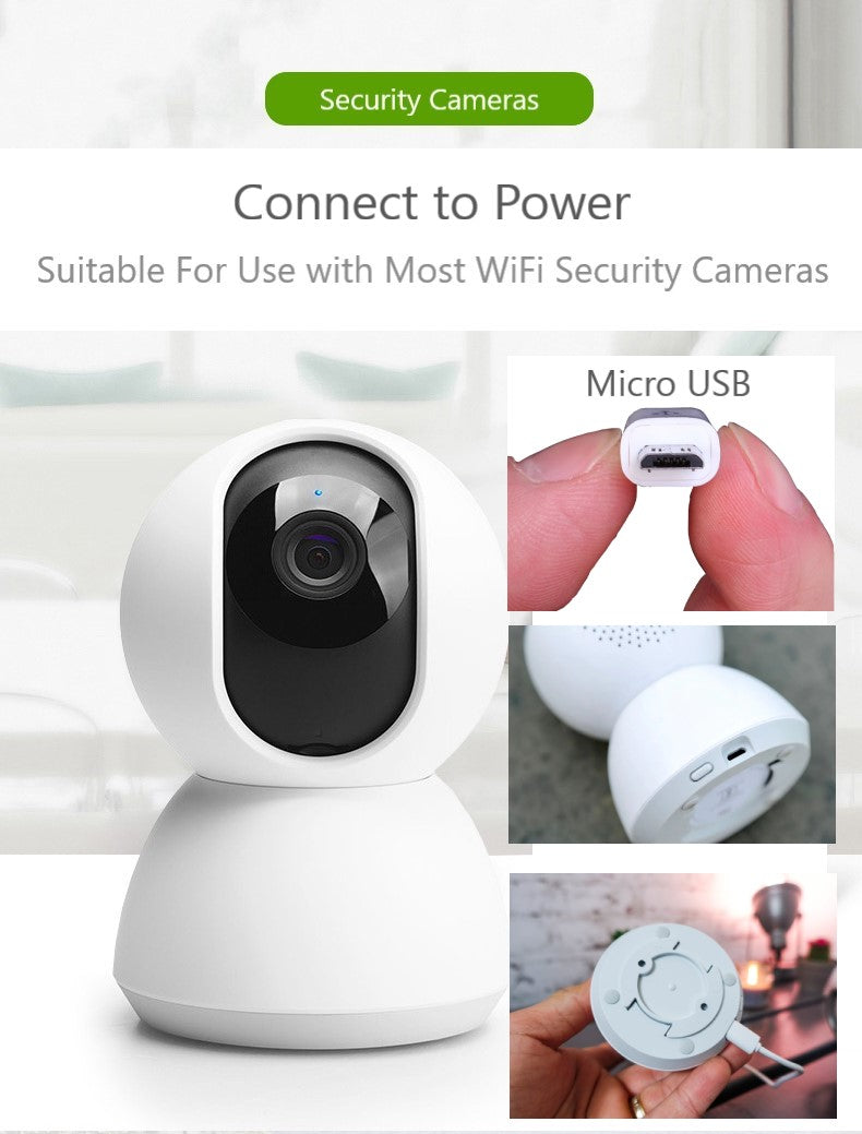 Micro USB Cable for WiFi Security Camera