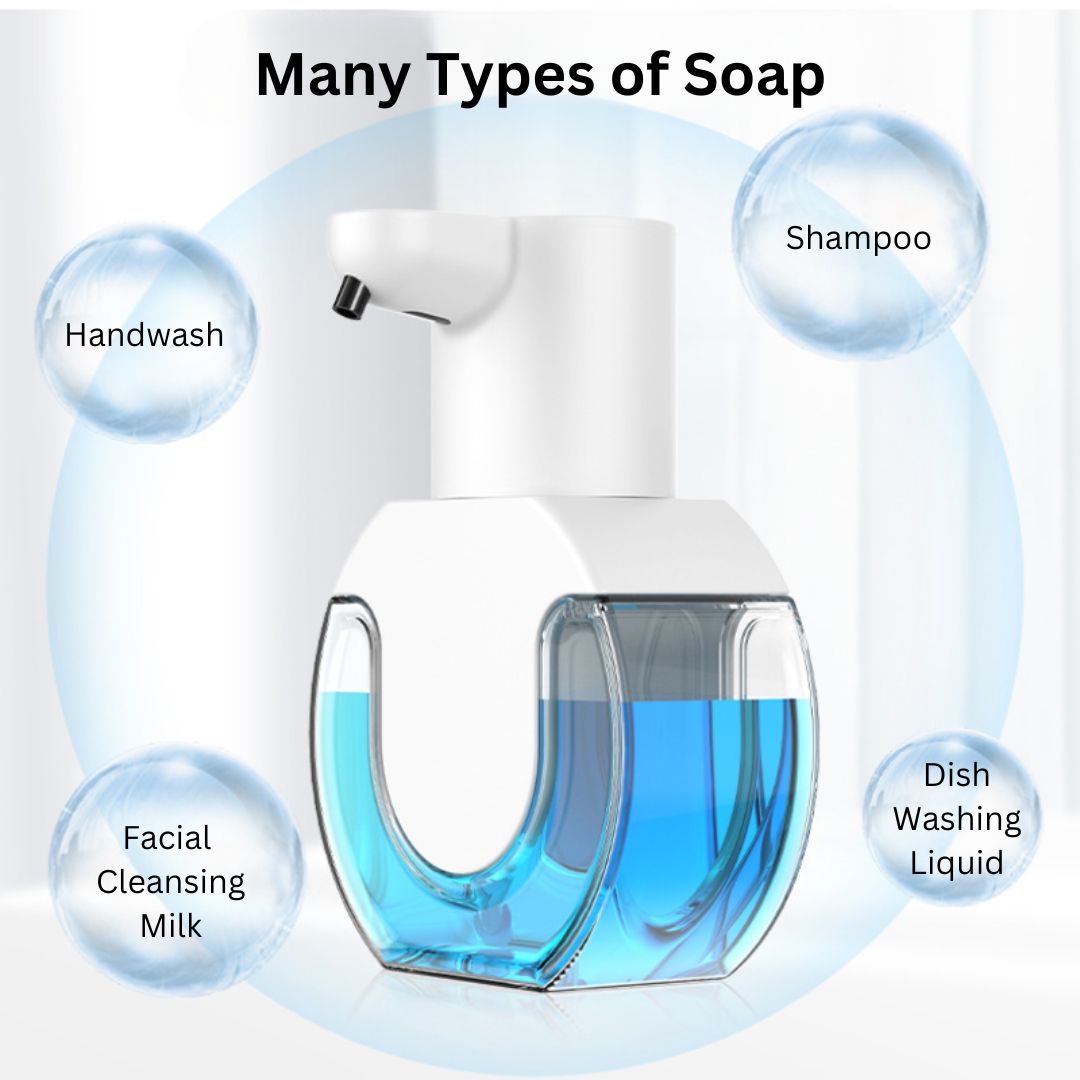 Bubbleman 4 Rechargeable Automatic Soap Dispenser 430ml Capacity