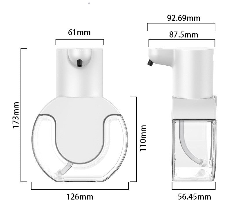 Bubbleman 4 Rechargeable Automatic Soap Dispenser 430ml Capacity