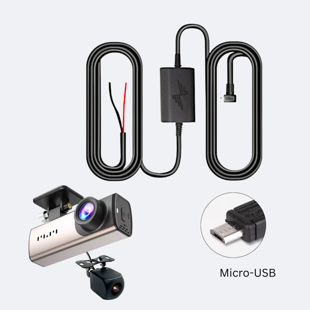 Low Voltage Cable for 70Mai Dashcam and Mojo Car Cameras