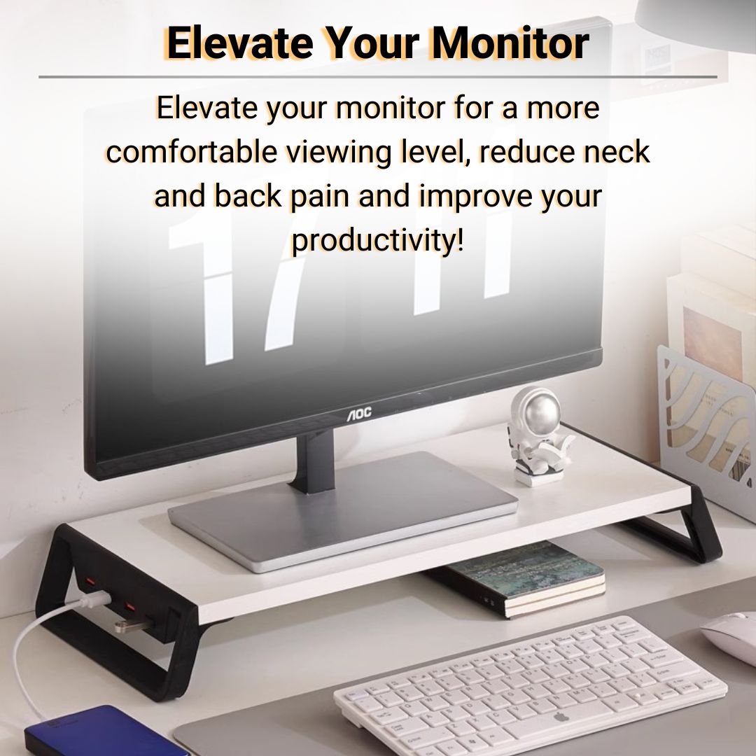 Mojo Premium Monitor Stand with USB Hub