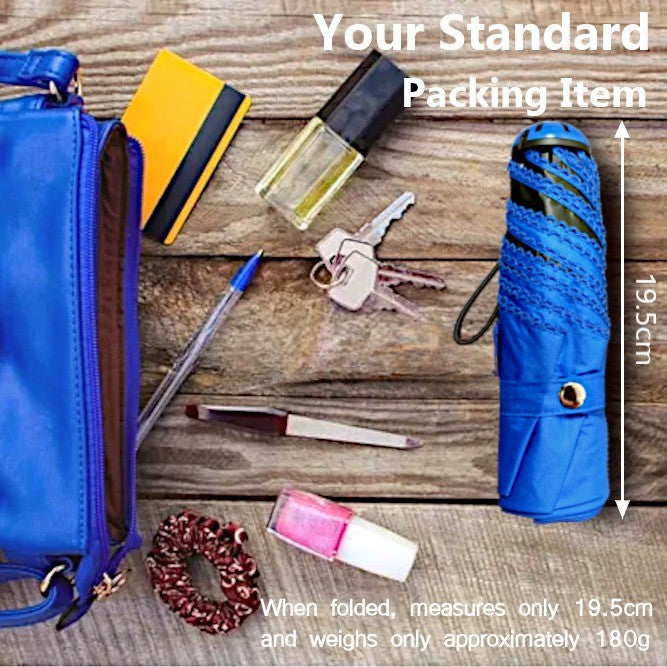 Ladies Mini UV Protective Foldable Umbrella