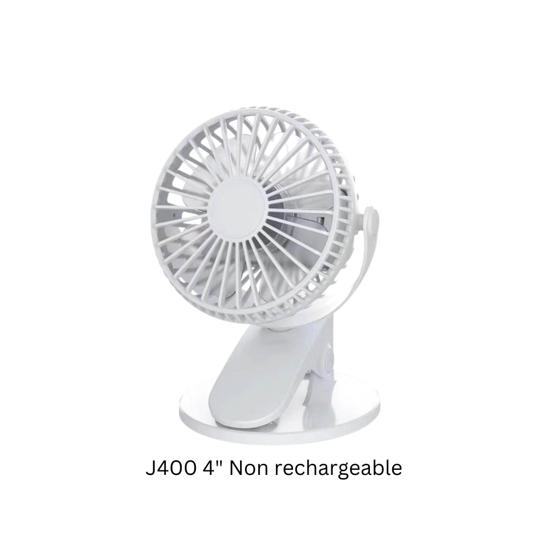 J400 Mini Desktop USB Clip Fan