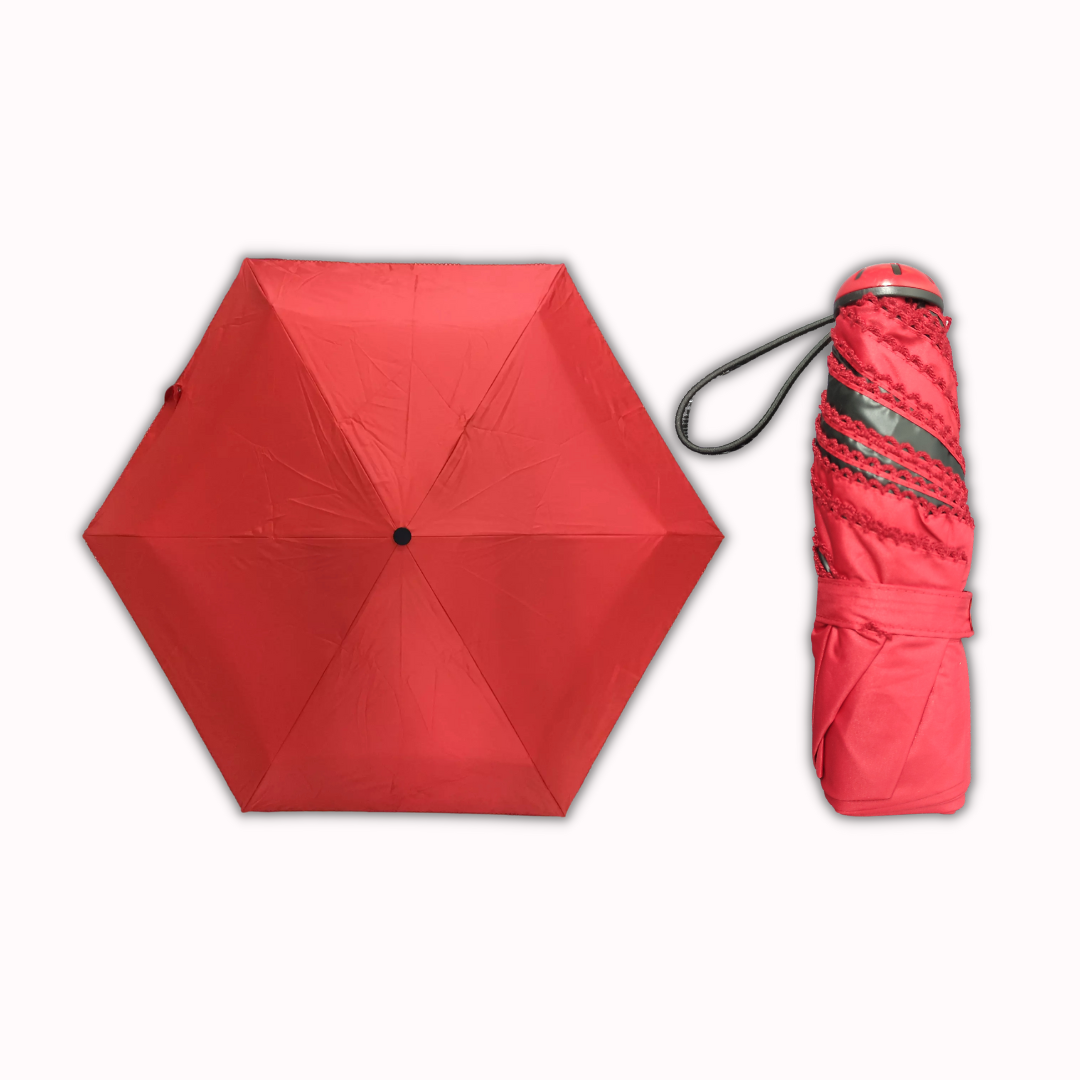 Ladies Mini UV Protective Foldable Umbrella