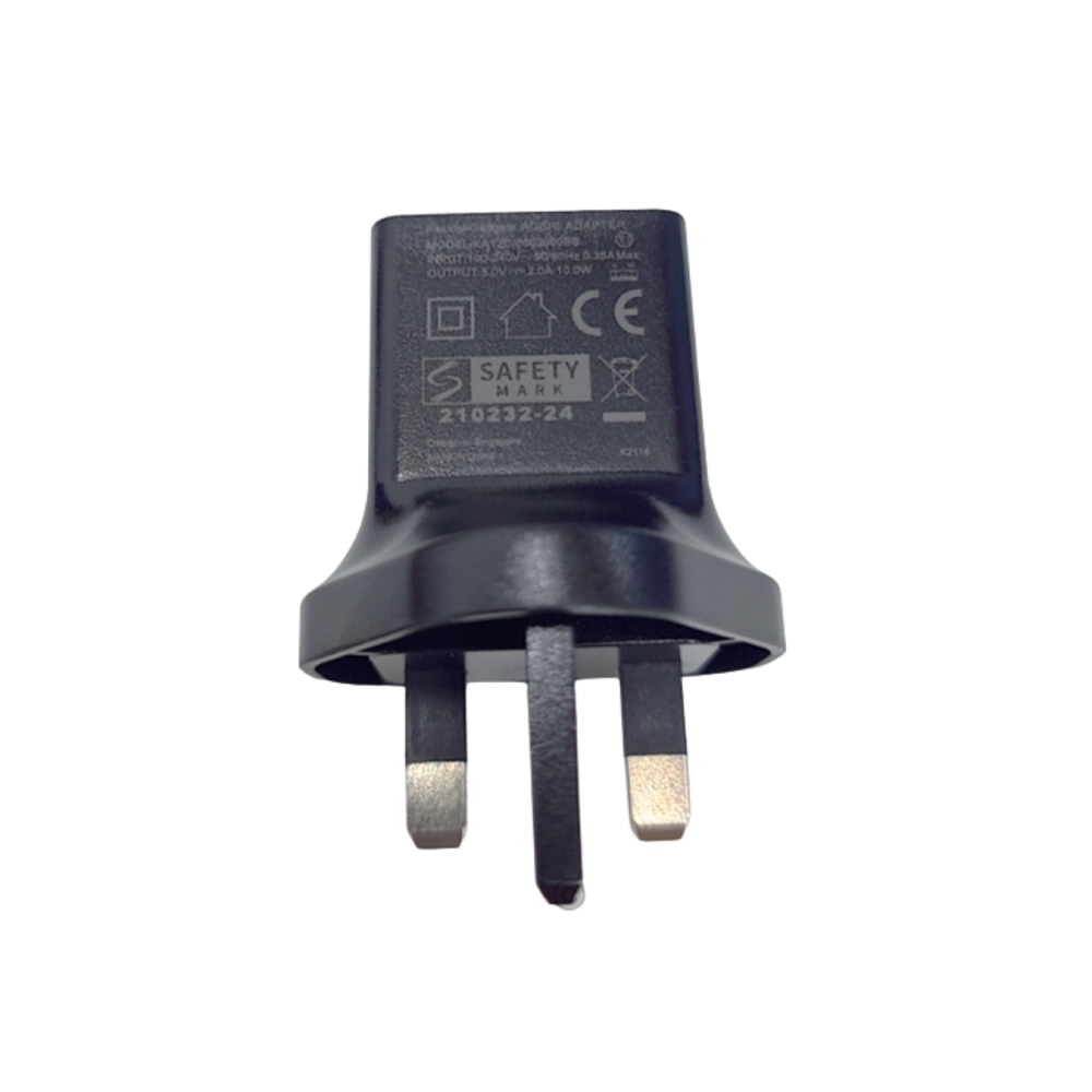 Power Adapter 5V 2A For WiFi CCTV Cameras With Singapore Safety Mark