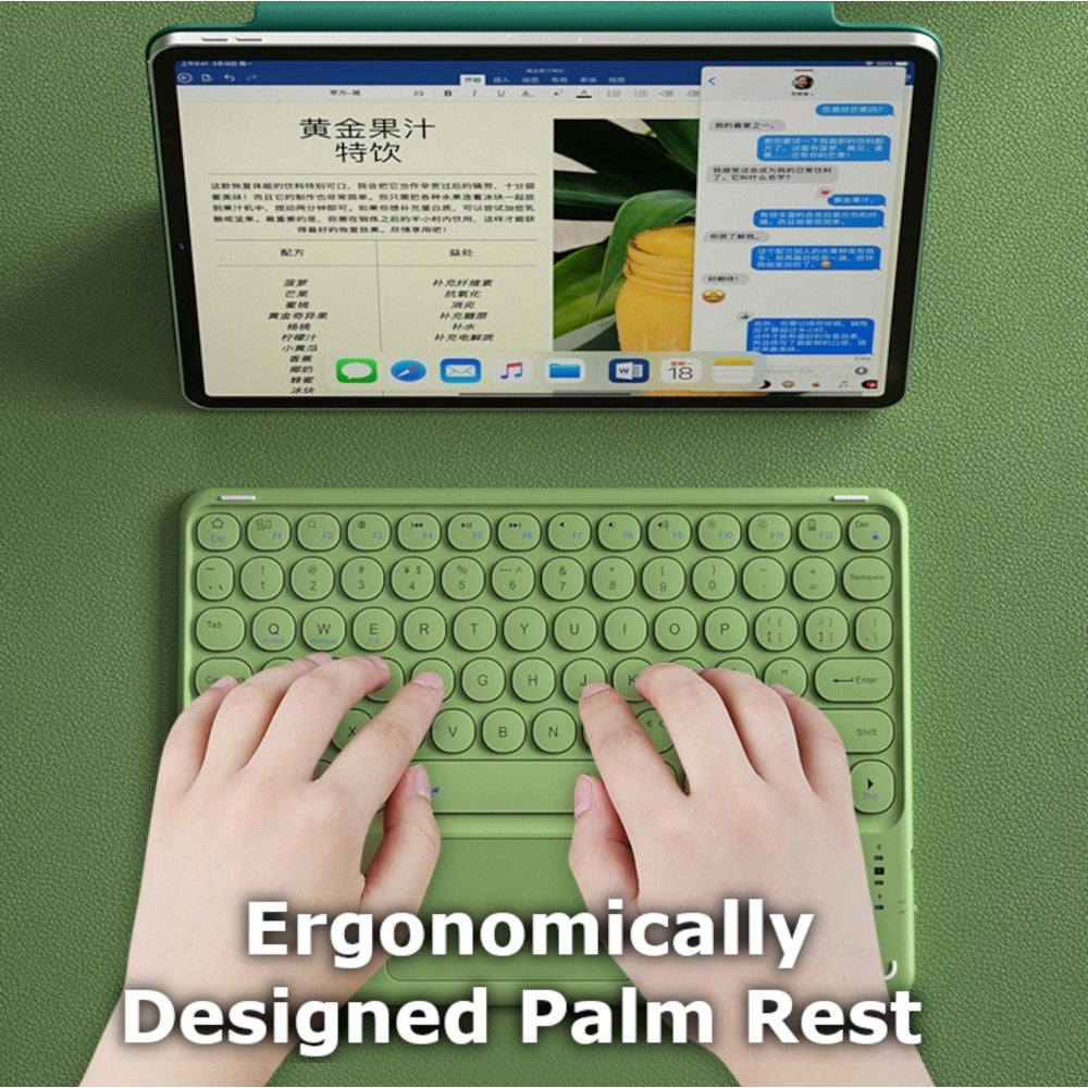BOW Mini Bluetooth Wireless Keyboard With Touchpad