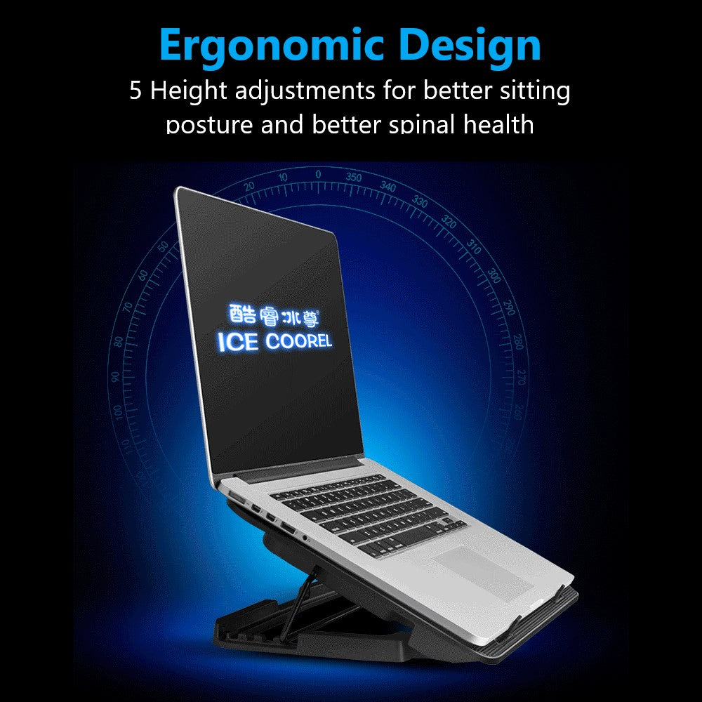 Ice Coorel A9 Laptop Cooler & Laptop Stand