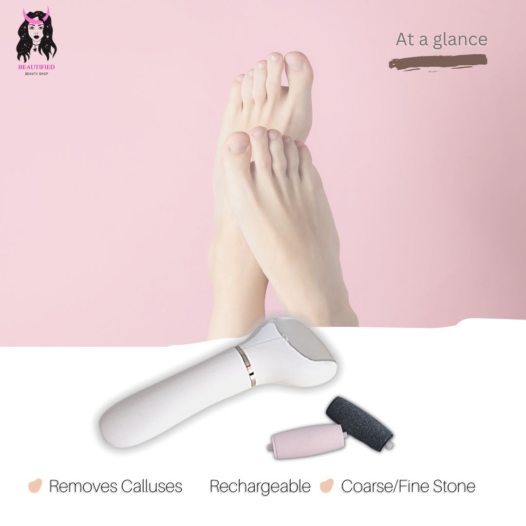 Beautified: Dual-Speed Rechargeable Callus Remover