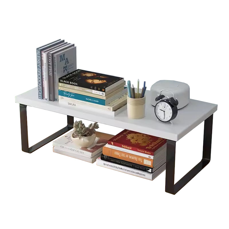 Mojo Wooden Monitor Stand Office Organizer