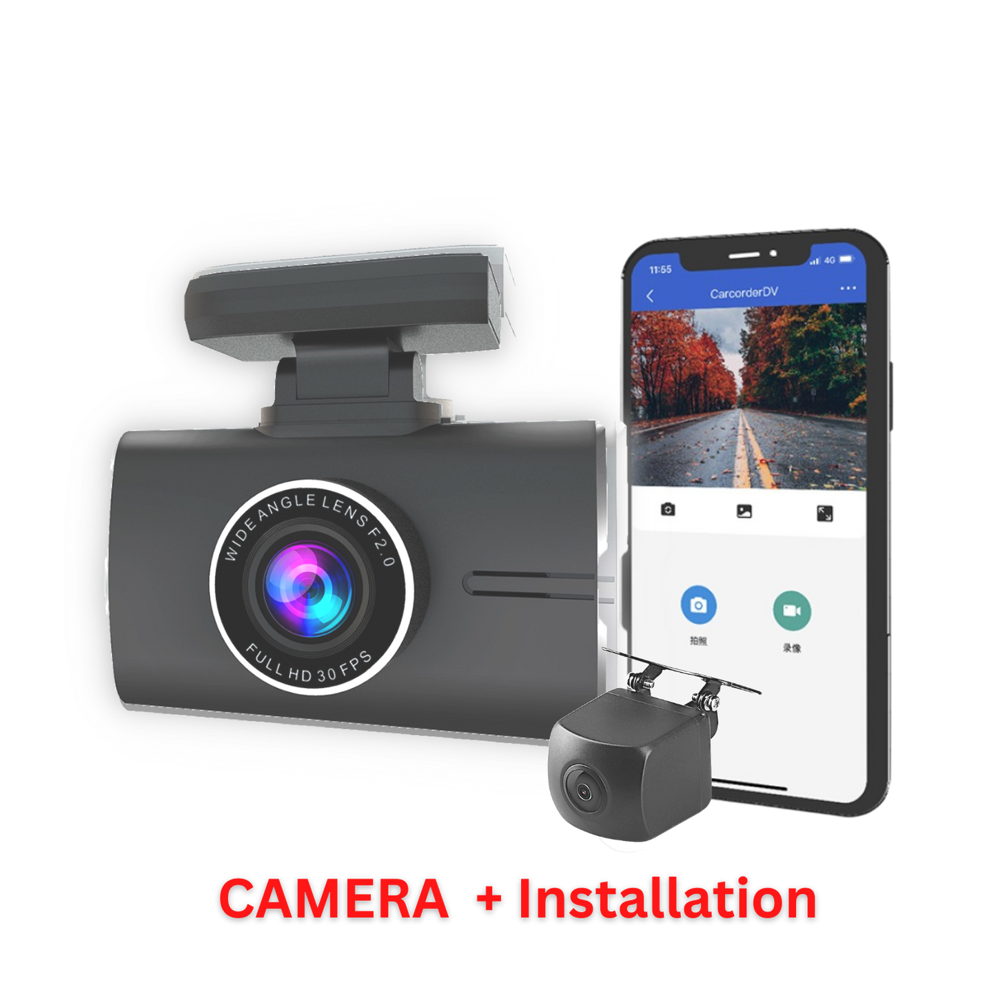 Mojo Car Cam 3 Pro 4K Front and Back HD Car Camera – MJ Store SG