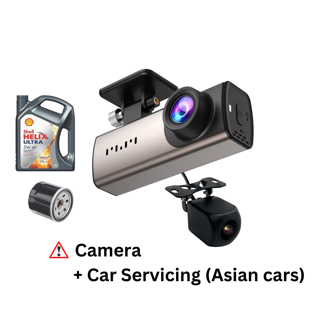 Mojo Car Camera 3 EZDL Dual HD Front and Back Camera Dash Cam