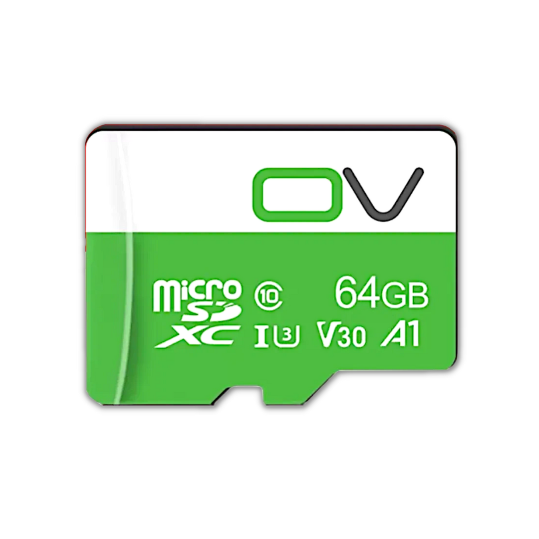 OV Video Speed Class 30 Micro SD Memory Card