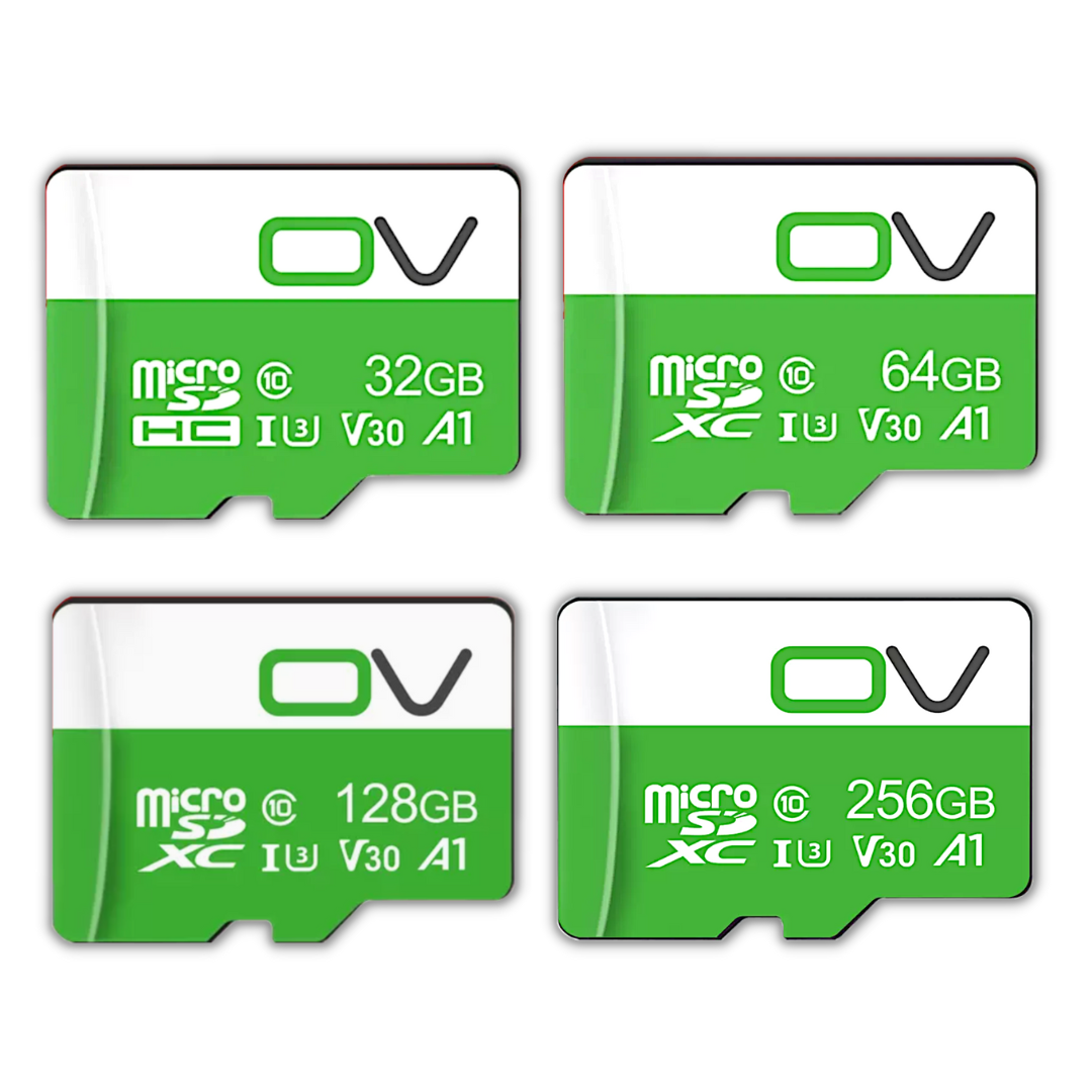 OV Video Speed Class 30 Micro SD Memory Card