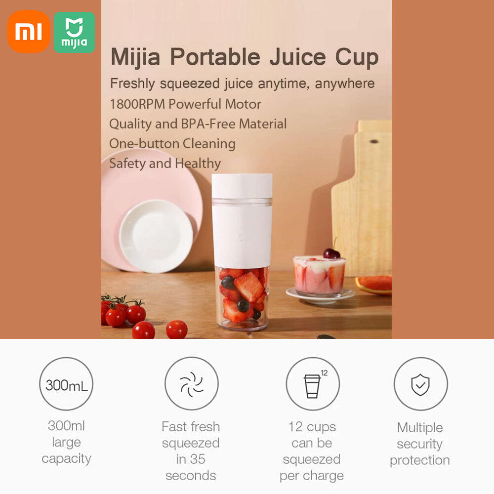 Xiaomi Mijia Type-C Rechargeable Portable Juicer